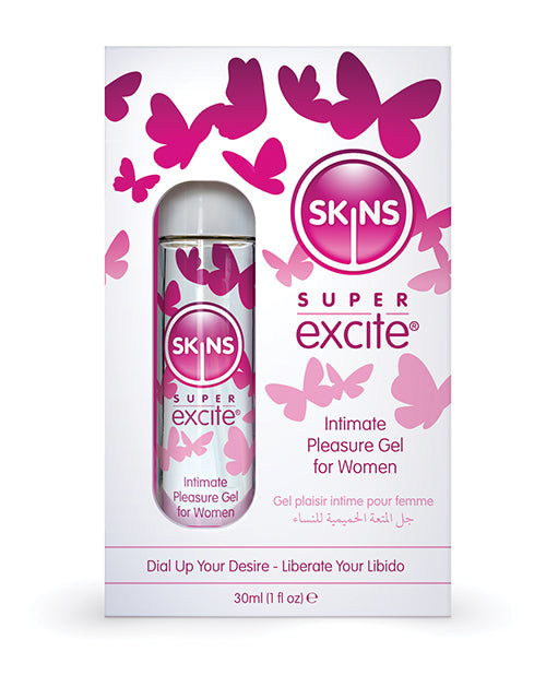 Skins Super Excite Clitoral Stimulation Gel - 30 ml by Creative Conceptions