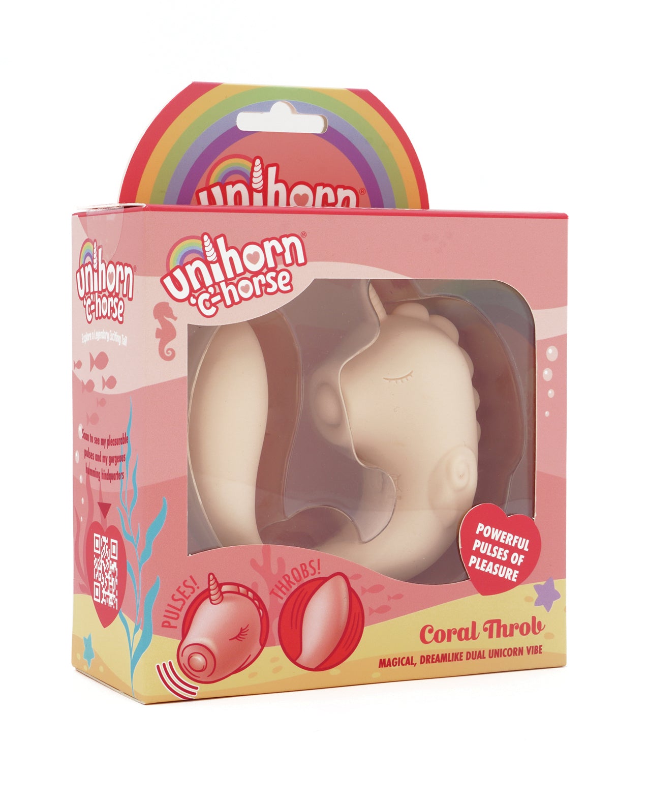 Unihorn C Horse - Coral Throb by Creative Conceptions