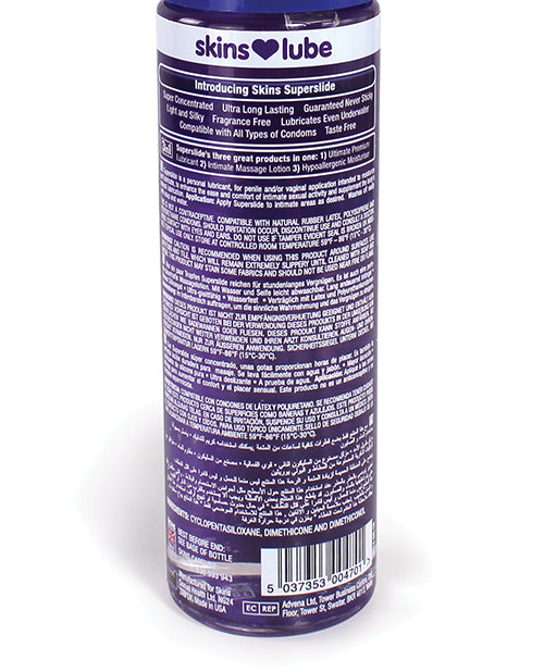 Skins Superslide Silicone Based Lubricant - 4.4 oz by Creative Conceptions