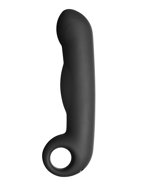 ElectraStim Ovid Silicone Noir Dildo by Cyrex Ltd.