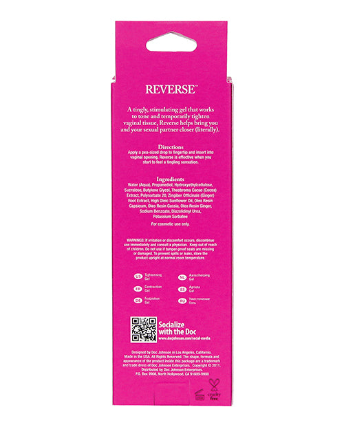 Reverse Vaginal Tightening Cream for Women - 2 oz Tube by Doc Johnson