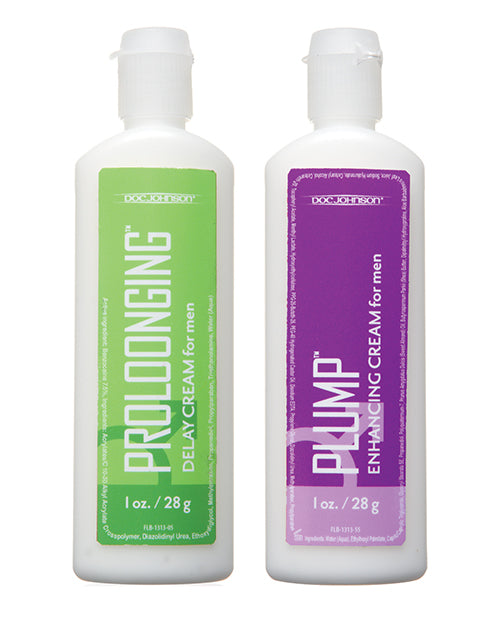 Plump & Prolonger Enhancement Cream for Men - Pack of 2 by Doc Johnson
