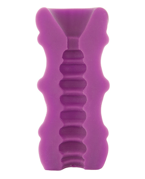 Mood Ultraskyn Thick Ribbed Stroker - Purple by Doc Johnson
