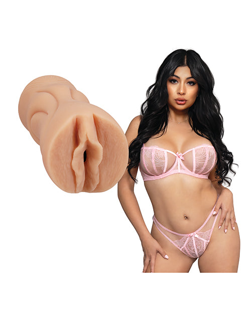Signature Strokers ULTRASKYN Pocket Pussy - Cami Strella, Vanilla by Doc Johnson