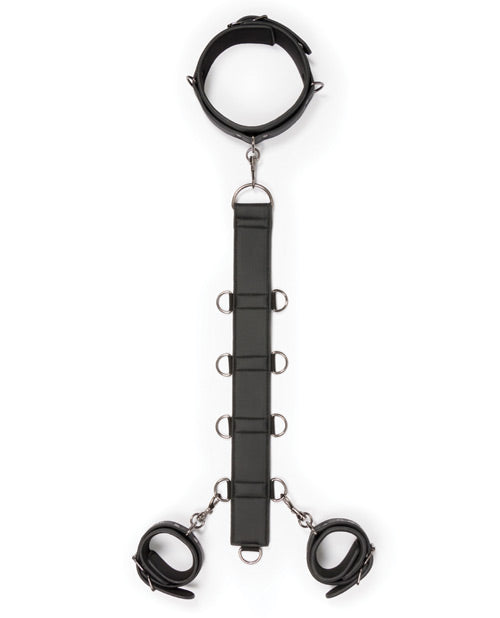 Easy Toys Neck To Wrist Restraint Set - Black by One-dc