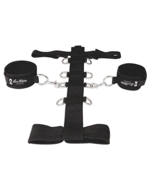 Lux Fetish 3 pc Adjustable Neck & Wristraint Set by Electric Eel INC