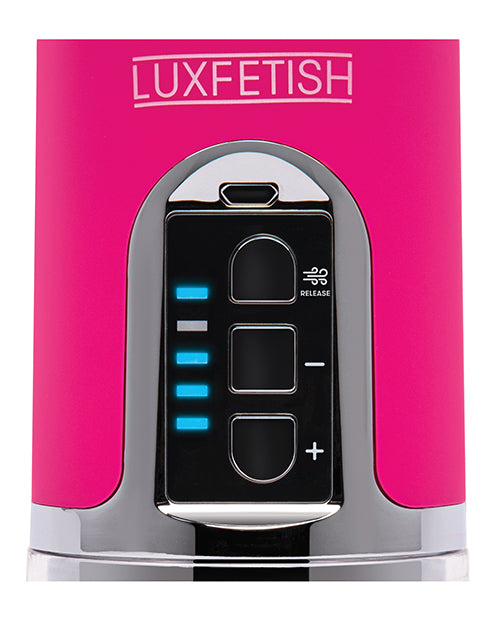 Lux Fetish Pussy Pump w/Clit Clamp by Electric Eel INC