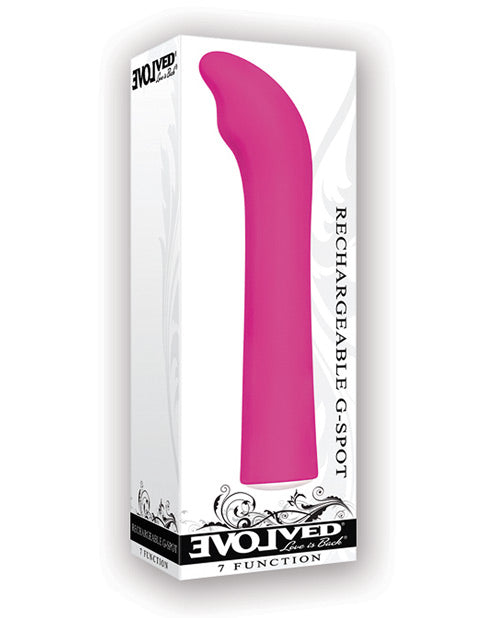 Evolved Rechargeable G Spot Vibe - Pink by Evolved Novelties INC