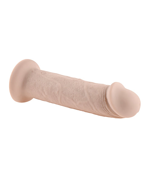 Evolved 7" Girthy Vibrating Dong - Light by Evolved Novelties INC
