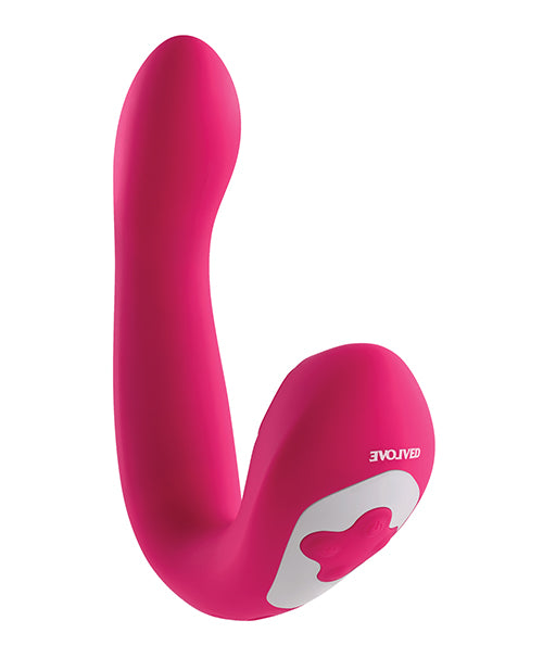 Evolved Buck Wild Come Hither Dual End Massager - Pink by Evolved Novelties INC
