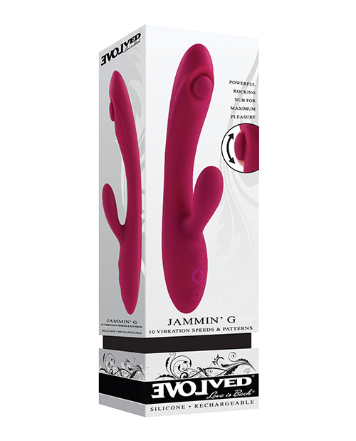 Evolved Jammin' G - Burgundy by Evolved Novelties INC