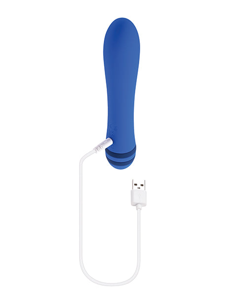 Evolved The Pleaser Vibrator - Blue by Evolved Novelties INC