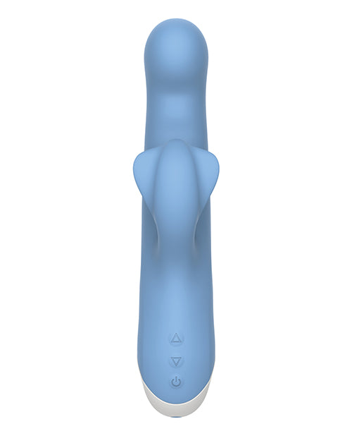 Evolved Thump N Thrust Rechargeable Dual Stim - Blue by Evolved Novelties INC