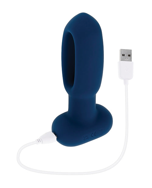 Evolved The Flapper Remote Controlled Clit Tickler & Vibrator - Blue by Evolved Novelties INC