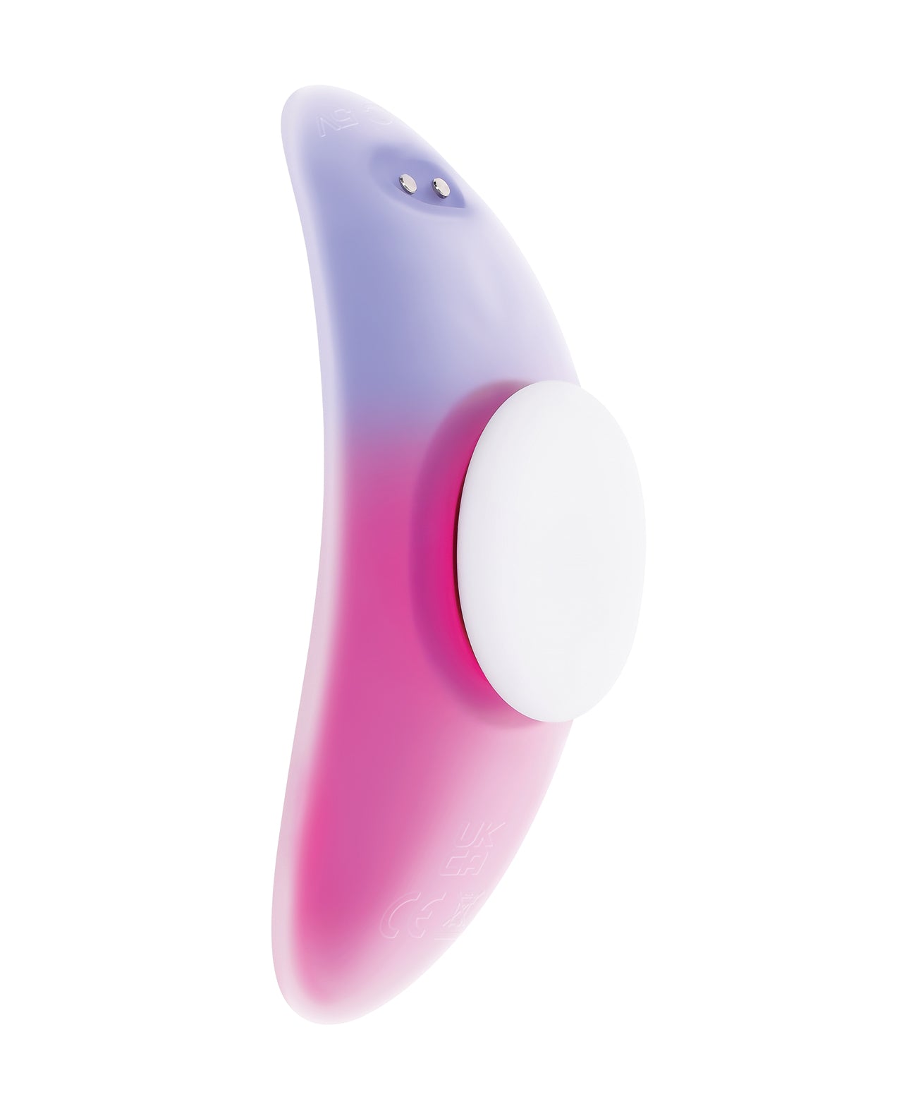 Evolved Paradise Panty Curved Panty Vibe w/Remote Control - Pink/Purple by Evolved Novelties INC