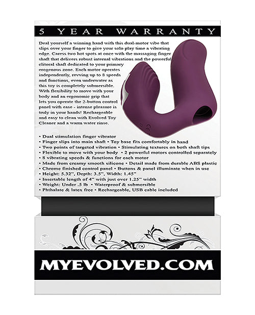 Evolved Helping Hand - Purple by Evolved Novelties INC