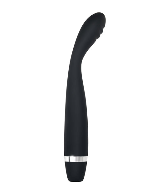 Evolved Skinny G Silicone G Spot Vibrator - Black by Evolved Novelties INC