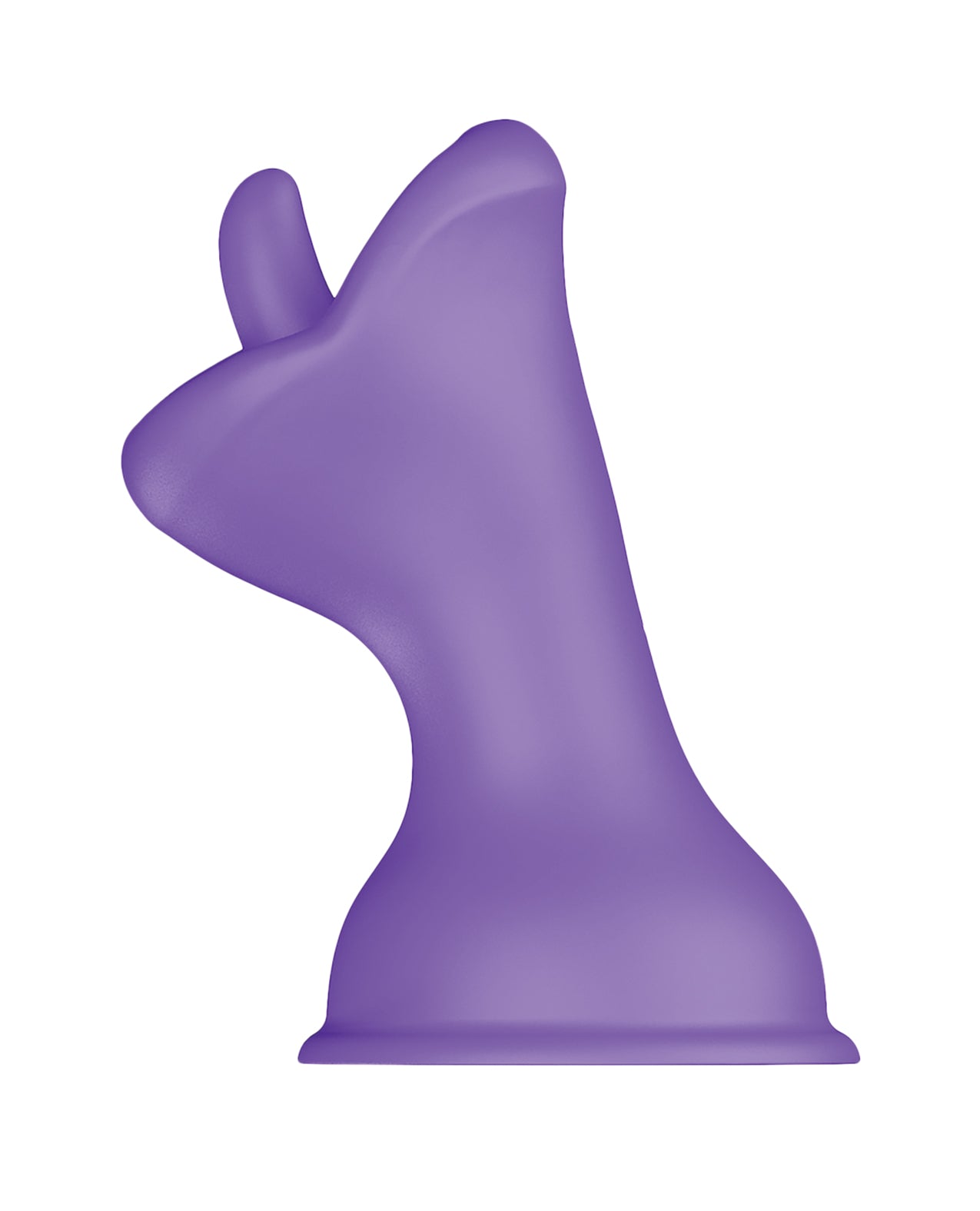 Luv Inc. Mouth & Tougue Suction Cup Vibrator - Purple by Vvole