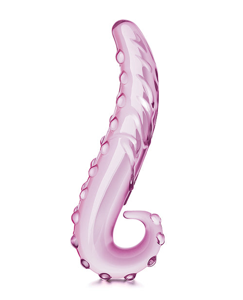 Glas 6" Lick-it Glass Dildo - Pink by Electric Eel INC