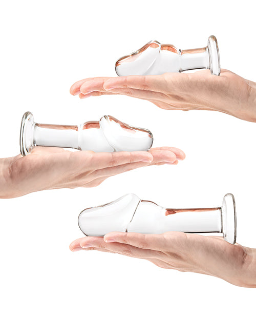 Glas Helmet Head Anal Training Kit - Set of 3 by Electric Eel INC