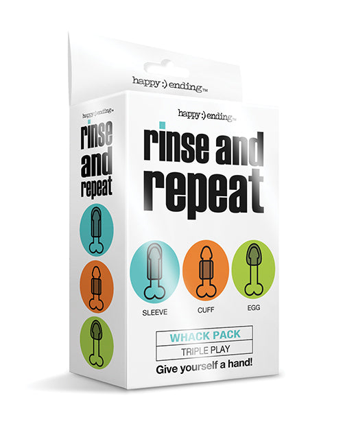 Rinse & Repeat Whack Pack Triple Play by Global Novelties LLC