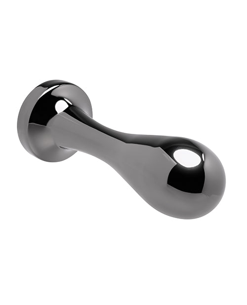 Gender X Black Pearl Plug - Black by Evolved Novelties INC