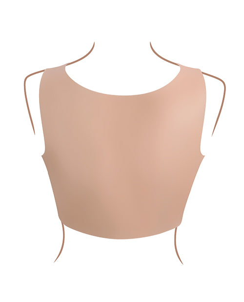 Gender X Realistic Undergarment Plate D-Cup - Light by Evolved Novelties INC