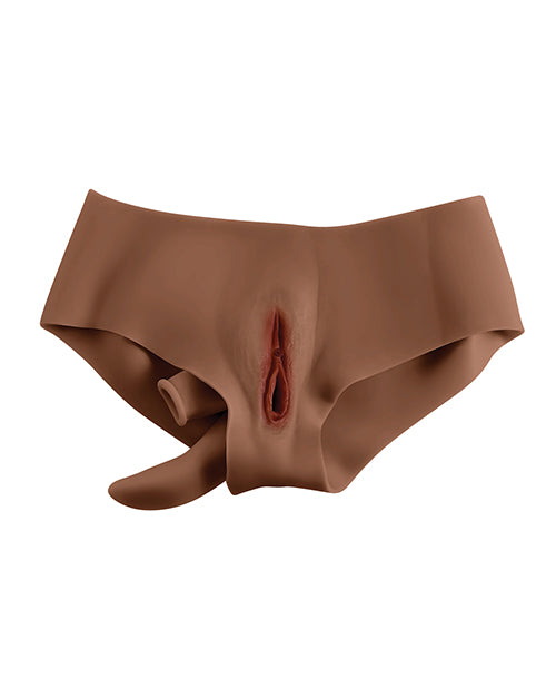 Gender X Vagina Briefs Undergarments - Dark by Evolved Novelties INC