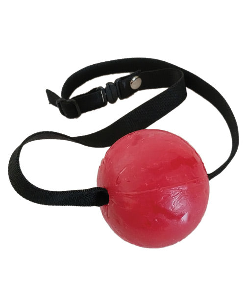 Candy Ball Gag - Strawberry by Hott Products