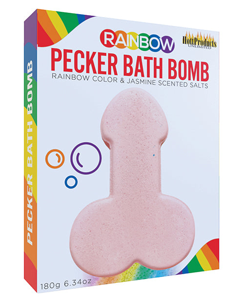 Rainbow Pecker Bath Bomb by Hott Products