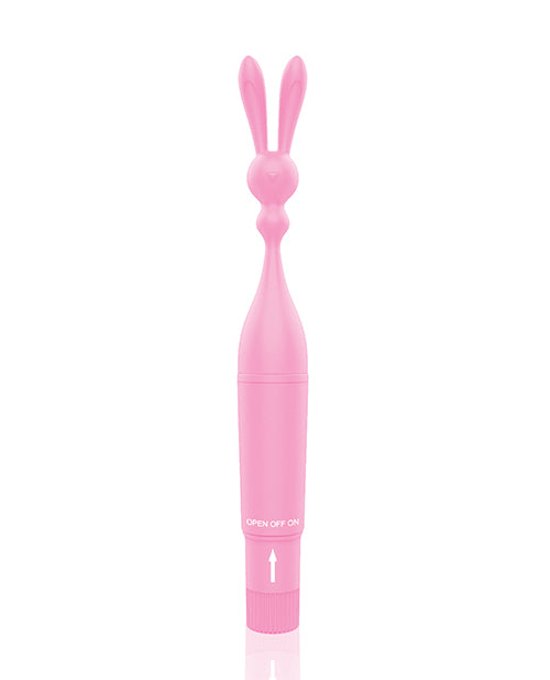The 9's Clitterific! Button Bunny Clitoral Stimulator - Pink by Icon Brands INC