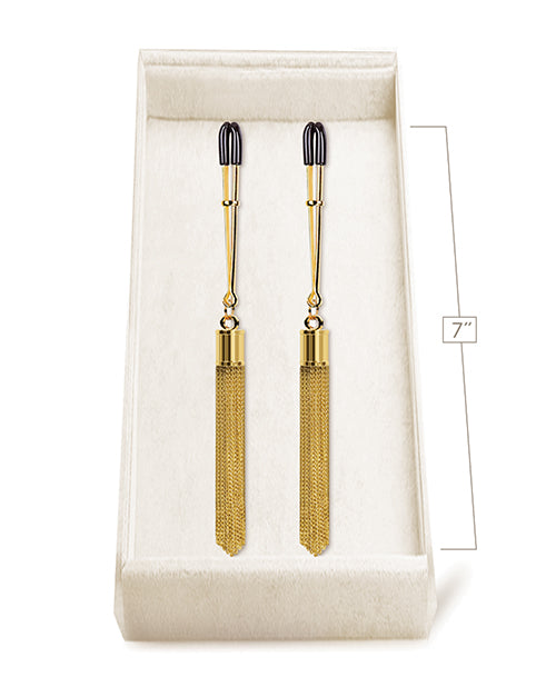 Couture Clips Luxury Nipple Clamps - Shimmer & Chic by Icon Brands INC