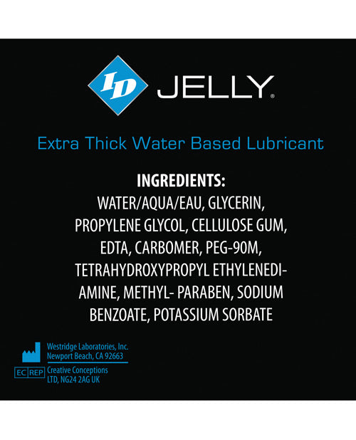 ID Jelly Lubricant Travel Tube - 2 oz by Westridge Laboratories