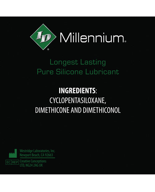 ID Millennium Silicone Lubricant - 17 oz Pump Bottle