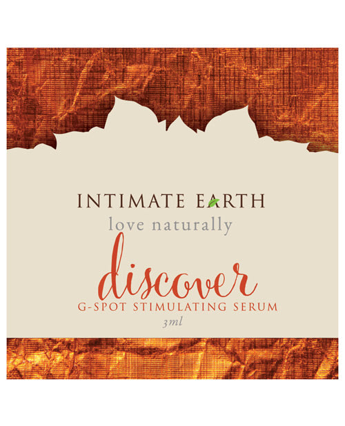 Intimate Earth Discover G-Spot Gel Foil by New Earth Trading LLC