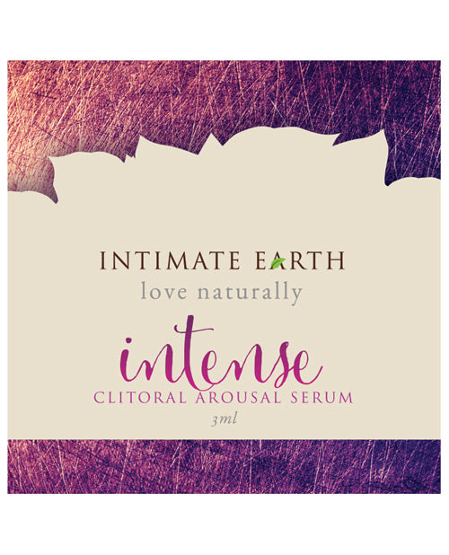 Intimate Earth Intense Clitoral Gel Foil by New Earth Trading LLC