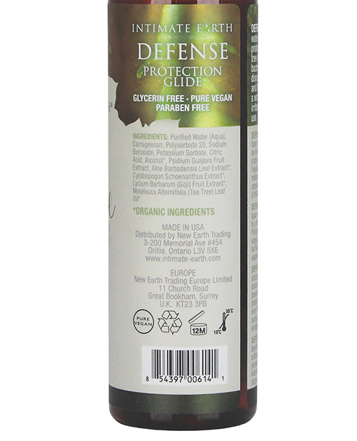 Intimate Earth Defense Protection Glide - 240 ml by New Earth Trading LLC