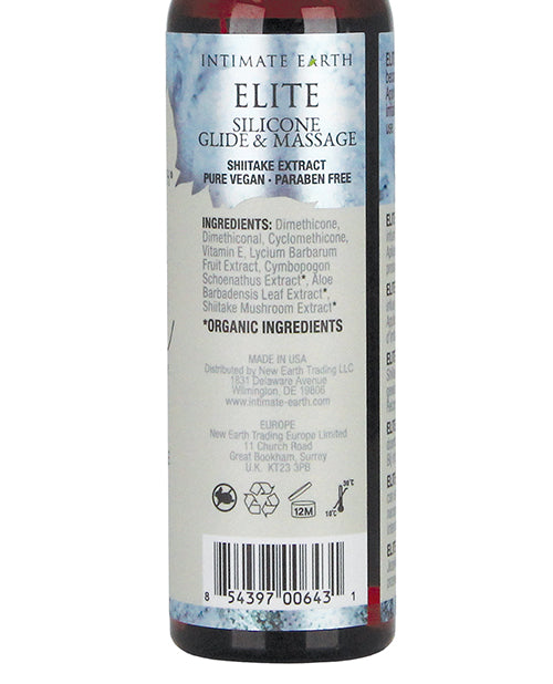 Intimate Earth Elite Velvet Touch Silicone Glide & Massage Oil - 120ml by New Earth Trading LLC