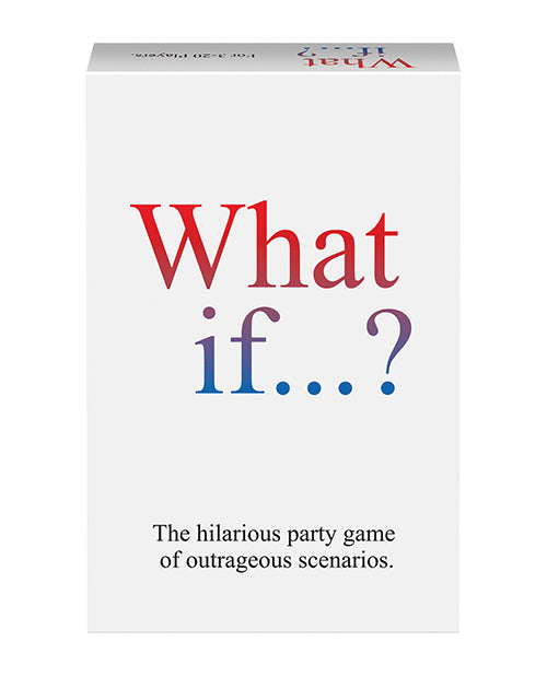 What If? Playing Cards Scenarios by Kheper Games