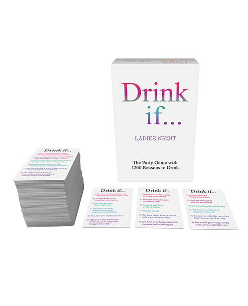Drink If... Ladies Night Card Game by Kheper Games