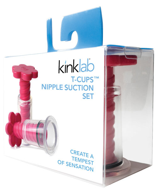 KinkLab T-Cup Nipple Suction Set by Kinklab