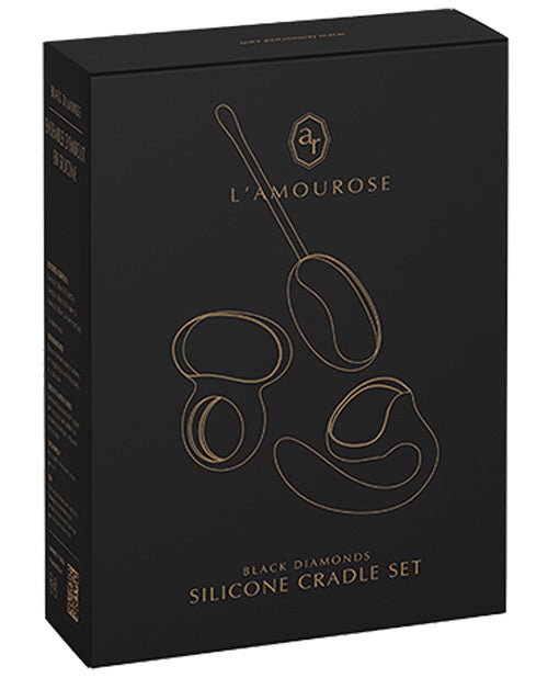 Lamourose Paramour Silicone Cradles - Black by Shanghai Diy