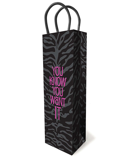 Hash Tag Naughty Gift Bag by Little Genie Productions LLC