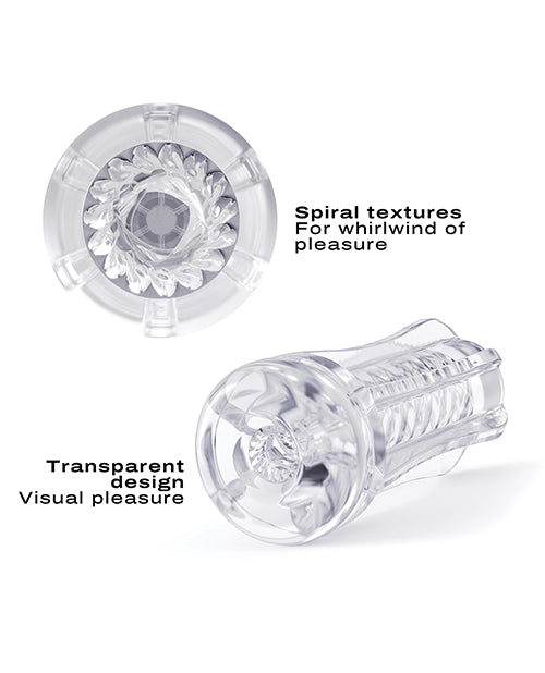 Dorcel Deep Blow Tornado Sleeve - Clear by Lovely Planet