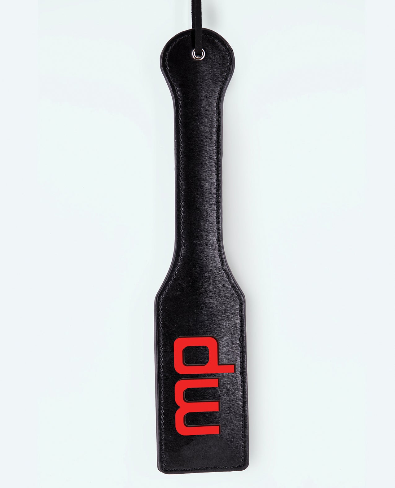 Lust PU Leather MP Paddle - Black by Comme Ci Comme Ca