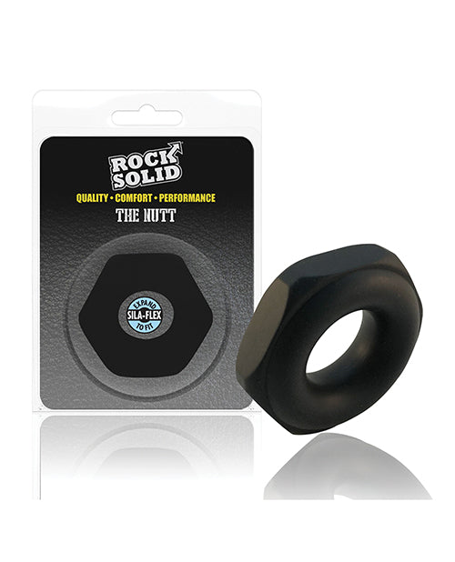 Rock Solid The Nutt Ring - Black by Doc Johnson