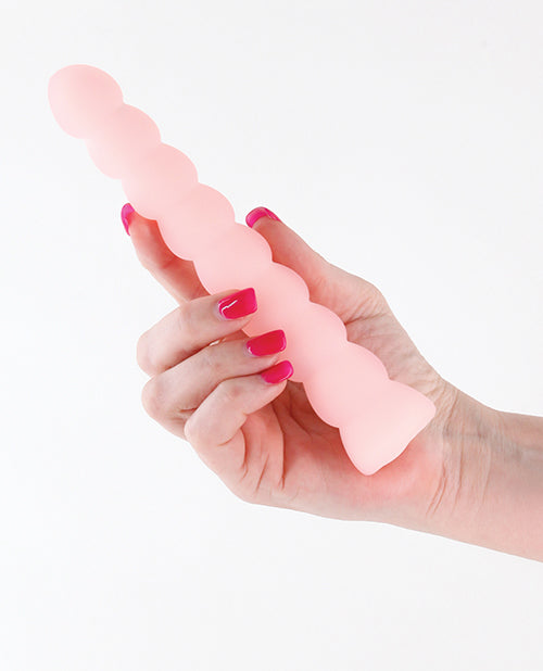 Pure Joy Textured Vibrator - Peach by Ns Novelties INC