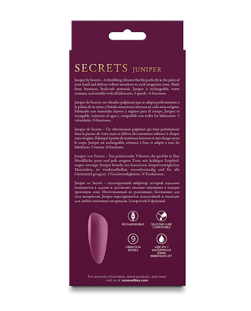 Secrets Juniper Throbbing Vibe - Ruby by Ns Novelties INC