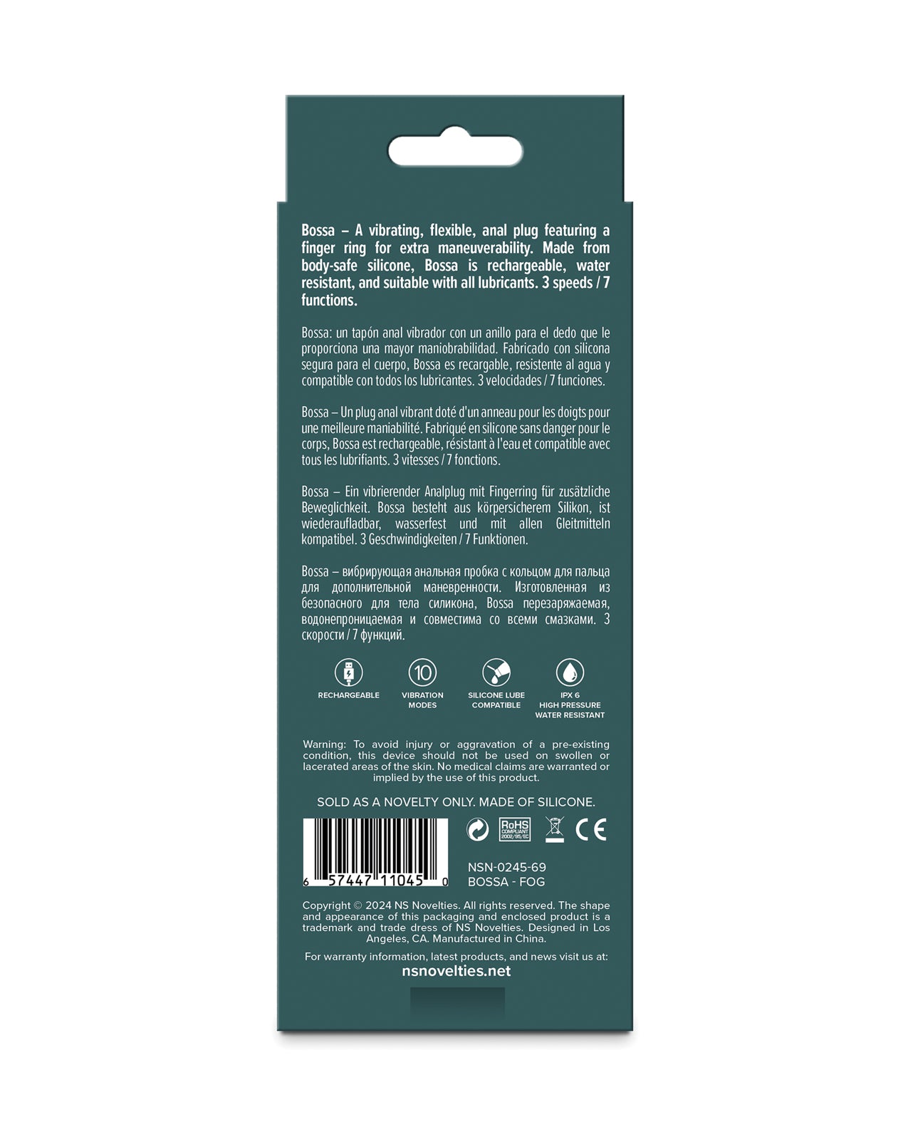 Lust-n-Dreams Bossa - Fog by Ns Novelties INC