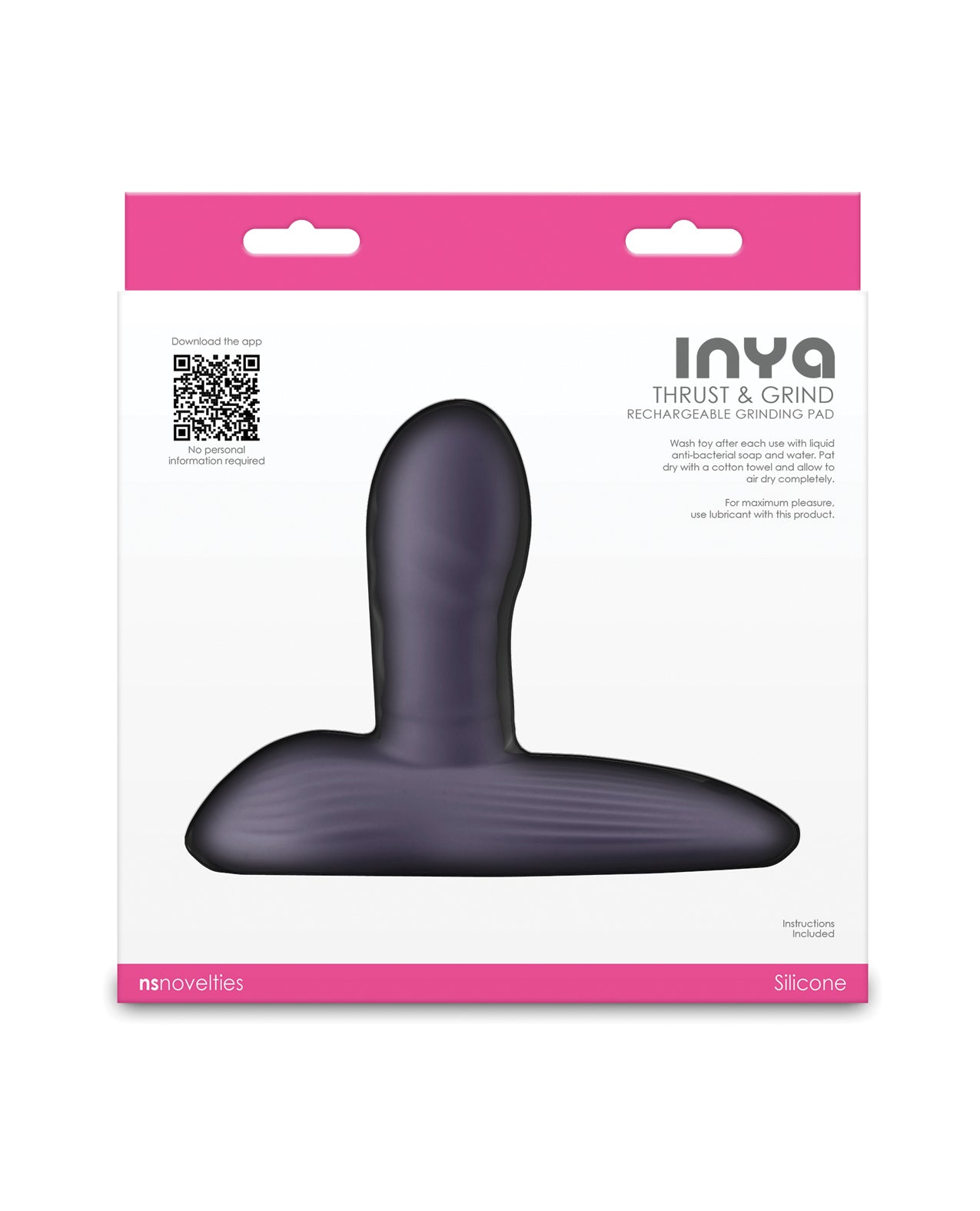 INYA App Controlled Thrust & Grind - Grey by Ns Novelties INC
